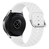 Strap-it® Strap-it Samsung Galaxy Watch 6 Classic 47mm Gewebtes Silikon Armband (Weiß) Strap-it® Strap-it Samsung Galaxy Watch 6 Classic 47mm Gewebtes Silikon Armband (Weiß)