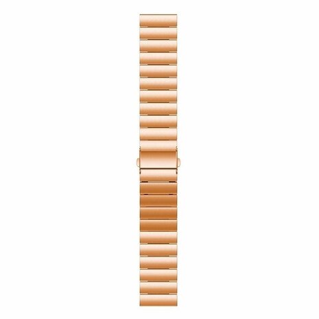 Strap-it® Strap-it Samsung Galaxy Watch 6 Classic 47mm Glattes Stahlarmband (Roségold) Strap-it® Strap-it Samsung Galaxy Watch 6 Classic 47mm Glattes Stahlarmband (Roségold)