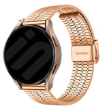 Strap-it® Samsung Galaxy Watch 6 Classic 47mm Stahlarmband Schiebverschluss (Roségold) Strap-it® Samsung Galaxy Watch 6 Classic 47mm Stahlarmband Schiebverschluss (Roségold)