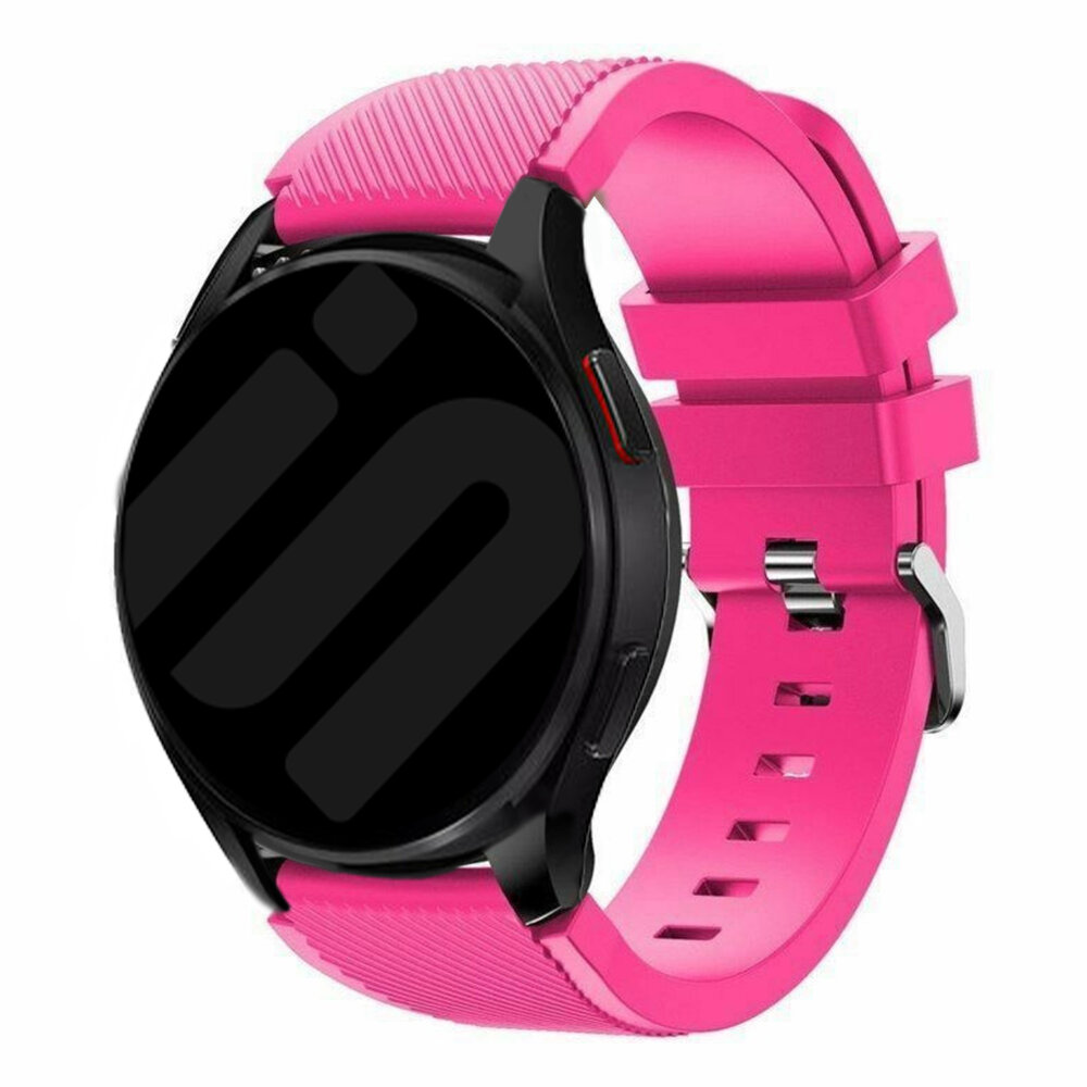 Strap-it® Strap-it Samsung Galaxy Watch 6 Classic 47mm Silikon Armband (Pink)