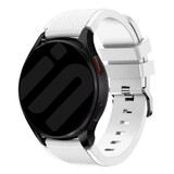 Strap-it® Samsung Galaxy Watch 6 Classic 47mm Silikon Armband (Weiß) Strap-it® Samsung Galaxy Watch 6 Classic 47mm Silikon Armband (Weiß)