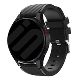Strap-it® Samsung Galaxy Watch 6 Classic 47mm Silikon Armband (Schwarz) Strap-it® Samsung Galaxy Watch 6 Classic 47mm Silikon Armband (Schwarz)