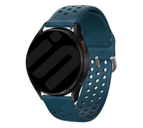 Strap-it® Samsung Galaxy Watch 6 Classic 47mm Atmendes Silikon Armband (Petrol Blau) Strap-it® Samsung Galaxy Watch 6 Classic 47mm Atmendes Silikon Armband (Petrol Blau)
