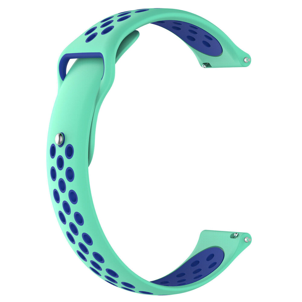 Strap-it® Strap-it Samsung Galaxy Watch 6 Classic 47mm Sport Armband (Aqua/Blau)