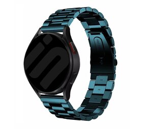 Strap-it® Samsung Galaxy Watch 6 Classic 47mm Stahlarmband (Dunkelgrün) Strap-it® Samsung Galaxy Watch 6 Classic 47mm Stahlarmband (Dunkelgrün)