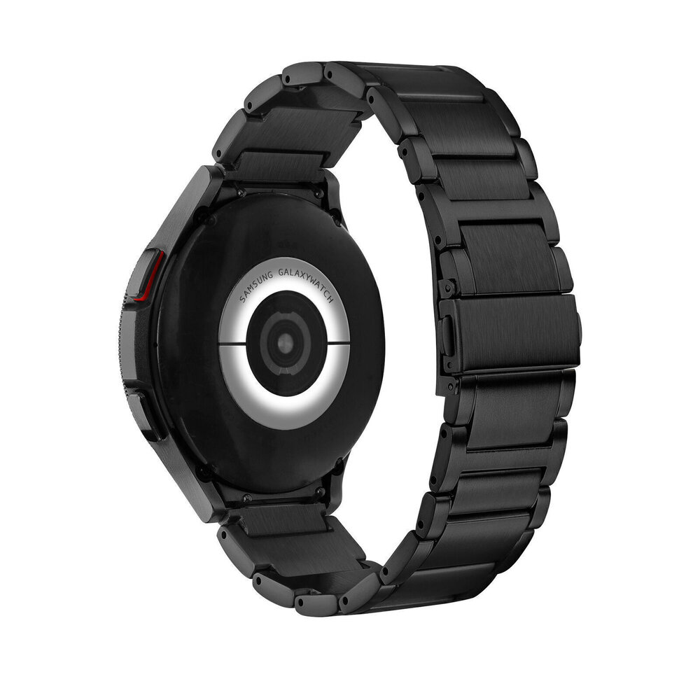 Samsung Galaxy Watch 6 Classic 47mm Titan Armband (Schwarz) Smartwatcharmbaender.de