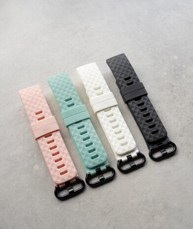Strap-it® Strap-it Fitbit Charge 4 Armband Silikon (Grün) Strap-it® Strap-it Fitbit Charge 4 Armband Silikon (Grün)