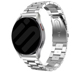 Strap-it® Samsung Galaxy Watch 6 - 44mm Stahlarmband (Silber) Strap-it® Samsung Galaxy Watch 6 - 44mm Stahlarmband (Silber)