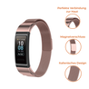 Strap-it® Strap-it Huawei Band 3 / 4 Pro Milanese Metall Armband (Rosa) Strap-it® Strap-it Huawei Band 3 / 4 Pro Milanese Metall Armband (Rosa)