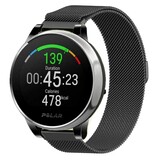 Strap-it® Polar Vantage M Milanese Armband (Schwarz) Strap-it® Polar Vantage M Milanese Armband (Schwarz)