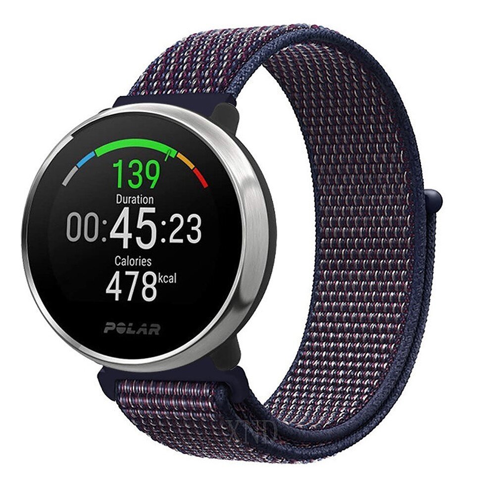 Strap-it® Strap-it Polar Unite Nylonarmband (Lila-Blau) Strap-it® Strap-it Polar Unite Nylonarmband (Lila-Blau)