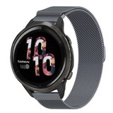 Strap-it® Garmin Venu 2 Milanese Armband (Space Grey) Strap-it® Garmin Venu 2 Milanese Armband (Space Grey)