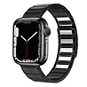 Strap-it® Strap-it Apple Watch 8 Luxus Magnetisches Stahlarmband (Schwarz) Strap-it® Strap-it Apple Watch 8 Luxus Magnetisches Stahlarmband (Schwarz)