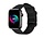 Strap-it Apple Watch 8 Nylonschnallenarmband (Schwarz)