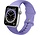Strap-it Apple Watch 8 Armband Silikon (Lila)
