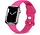 Strap-it Apple Watch 8 Armband Silikon (Pink)