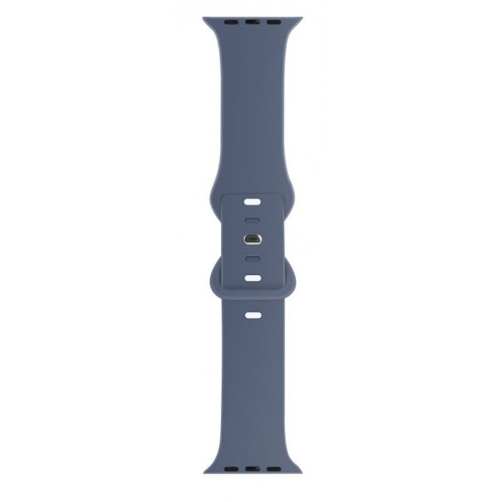Strap-it® Strap-it Apple Watch 8 Armband Silikon (Grau-Blau) Strap-it® Strap-it Apple Watch 8 Armband Silikon (Grau-Blau)