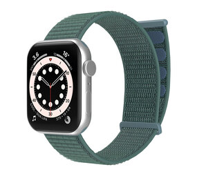 Strap-it® Apple Watch 8 Armband Nylon (PinienGrün) Strap-it® Apple Watch 8 Armband Nylon (PinienGrün)