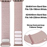Strap-it® Strap-it Apple Watch 8 Armband Nylon (Hellrosa) Strap-it® Strap-it Apple Watch 8 Armband Nylon (Hellrosa)