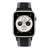 Strap-it® Strap-it Apple Watch 8 verstellbares gewebtes Nylonarmband (Schwarz/Grau) Strap-it® Strap-it Apple Watch 8 verstellbares gewebtes Nylonarmband (Schwarz/Grau)