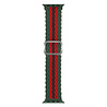 Strap-it® Strap-it Apple Watch 8 verstellbares gewebtes Nylonarmband (Rot/Schwarz/Grün) Strap-it® Strap-it Apple Watch 8 verstellbares gewebtes Nylonarmband (Rot/Schwarz/Grün)