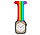 Strap-it Apple Watch 8 Krankenschwester Armband (Regenbogen)