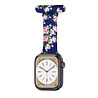 Strap-it® Strap-it Apple Watch 8 Krankenschwester Armband (Blumen) Strap-it® Strap-it Apple Watch 8 Krankenschwester Armband (Blumen)