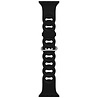 Strap-it® Strap-it Apple Watch 8 Silikon Kettenarmband (Schwarz) Strap-it® Strap-it Apple Watch 8 Silikon Kettenarmband (Schwarz)