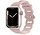 Strap-it Apple Watch 8 Silikon Kettenarmband (Rosa)