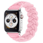 Strap-it® Strap-it Apple Watch 8 gedrehtes Nylonarmband (Rosa)