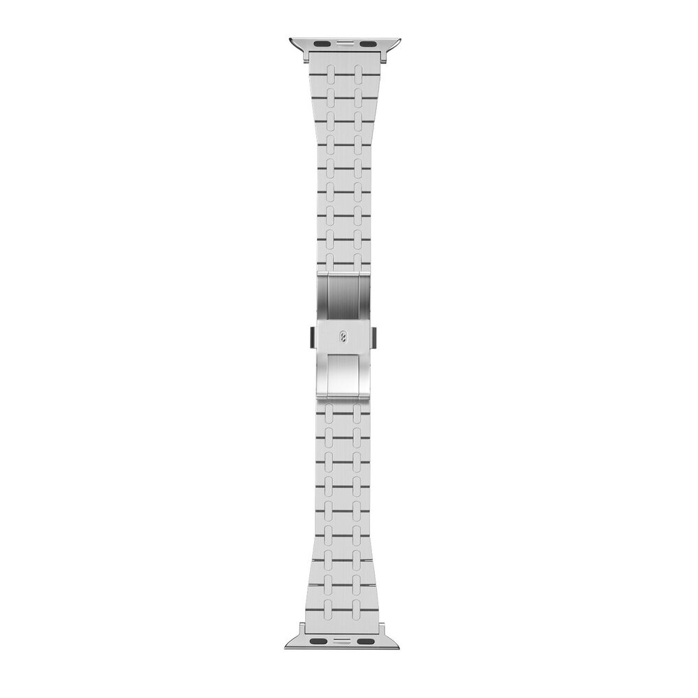 Strap-it® Strap-it Apple Watch 8 Premium Stahlarmband (Silber) Strap-it® Strap-it Apple Watch 8 Premium Stahlarmband (Silber)