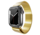 Strap-it Apple Watch 8 Metall Mesh Armband (Gold)
