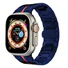 Strap-it® Strap-it Apple Watch 8 Stahl Ironband (Blau/Rot) Strap-it® Strap-it Apple Watch 8 Stahl Ironband (Blau/Rot)