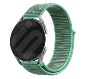 Strap-it® Samsung Galaxy Watch 6 - 40mm Nylon Armband (Minze) Strap-it® Samsung Galaxy Watch 6 - 40mm Nylon Armband (Minze)