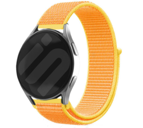 Strap-it® Samsung Galaxy Watch 6 - 44mm Nylon Armband (Hellgelb) Strap-it® Samsung Galaxy Watch 6 - 44mm Nylon Armband (Hellgelb)