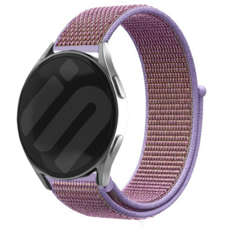 Strap-it® Strap-it Samsung Galaxy Watch 6 Classic 43mm Nylon Armband (Lila)