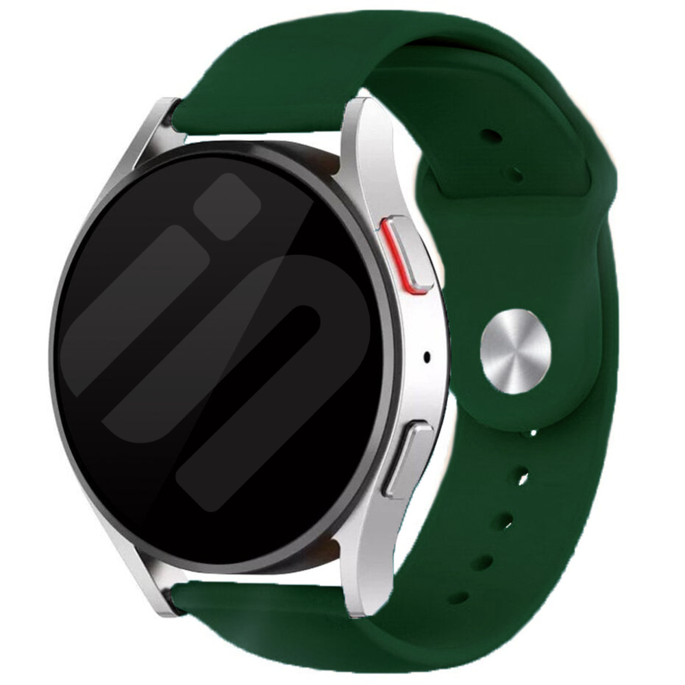 Strap-it® Strap-it Samsung Galaxy Watch 6 Classic 43mm Sport Armband (Armeegrün)