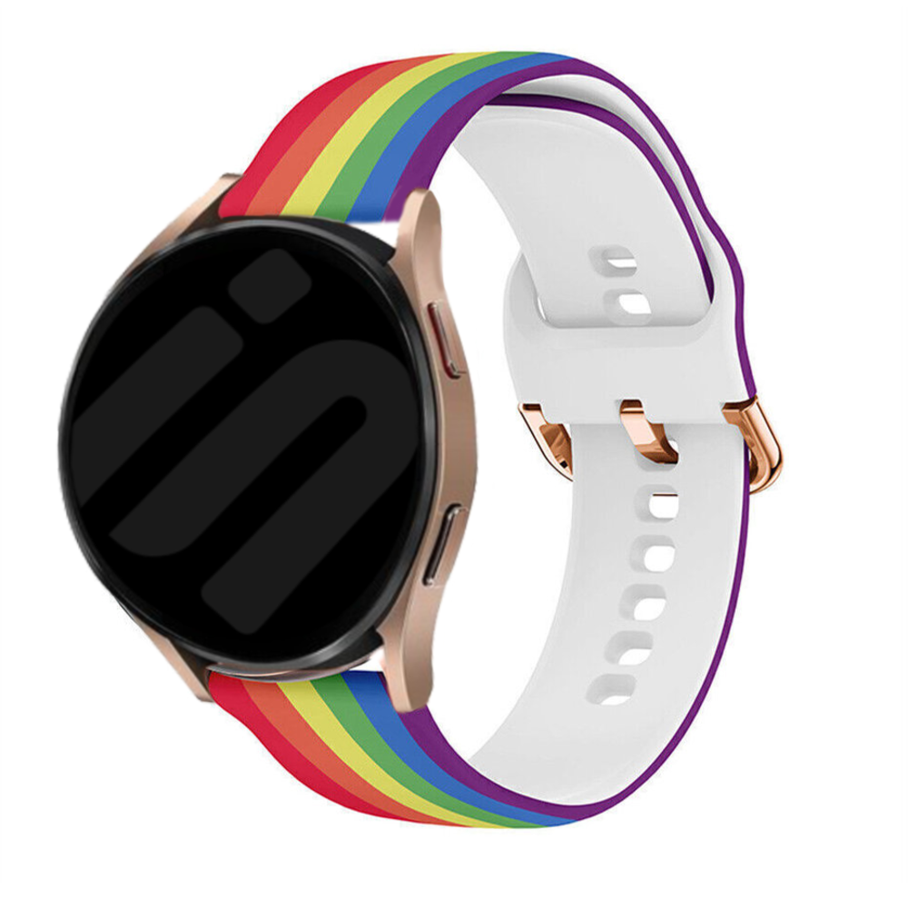 Strap-it® Strap-it Taste the Rainbow Samsung Galaxy Watch 6 Classic 43mm Armband Strap-it® Strap-it Taste the Rainbow Samsung Galaxy Watch 6 Classic 43mm Armband