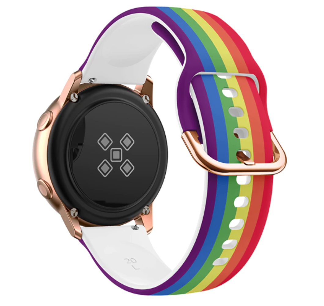 Strap-it® Strap-it Taste the Rainbow Samsung Galaxy Watch 6 Classic 47mm Armband