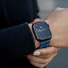 Strap-it® Strap-It Apple Watch Ultra Milanese Armband (Rot/Blau) Strap-it® Strap-It Apple Watch Ultra Milanese Armband (Rot/Blau)