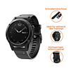 Strap-it® Strap-it Garmin Fenix 5 (Plus) / 6 (Pro) Armband Silikon (Schwarz) Strap-it® Strap-it Garmin Fenix 5 (Plus) / 6 (Pro) Armband Silikon (Schwarz)