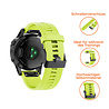 Strap-it® Strap-it Garmin Fenix 5 (Plus) / 6 (Pro) Armband Silikon (Hellgrün) Strap-it® Strap-it Garmin Fenix 5 (Plus) / 6 (Pro) Armband Silikon (Hellgrün)