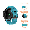 Strap-it® Strap-it Garmin Fenix 5 (Plus) / 6 (Pro) Armband Silikon (Hellblau) Strap-it® Strap-it Garmin Fenix 5 (Plus) / 6 (Pro) Armband Silikon (Hellblau)