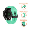 Strap-it® Strap-it Garmin Fenix 5 (Plus) / 6 (Pro) Armband Silikon (Aqua) Strap-it® Strap-it Garmin Fenix 5 (Plus) / 6 (Pro) Armband Silikon (Aqua)