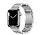 Strap-it Apple Watch 8 Stahlarmband (Silber)