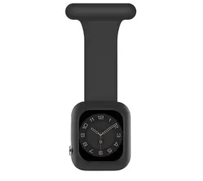 Strap-it® Apple Watch 8 Krankenschwester Armband mit Hülle (Schwarz) Strap-it® Apple Watch 8 Krankenschwester Armband mit Hülle (Schwarz)