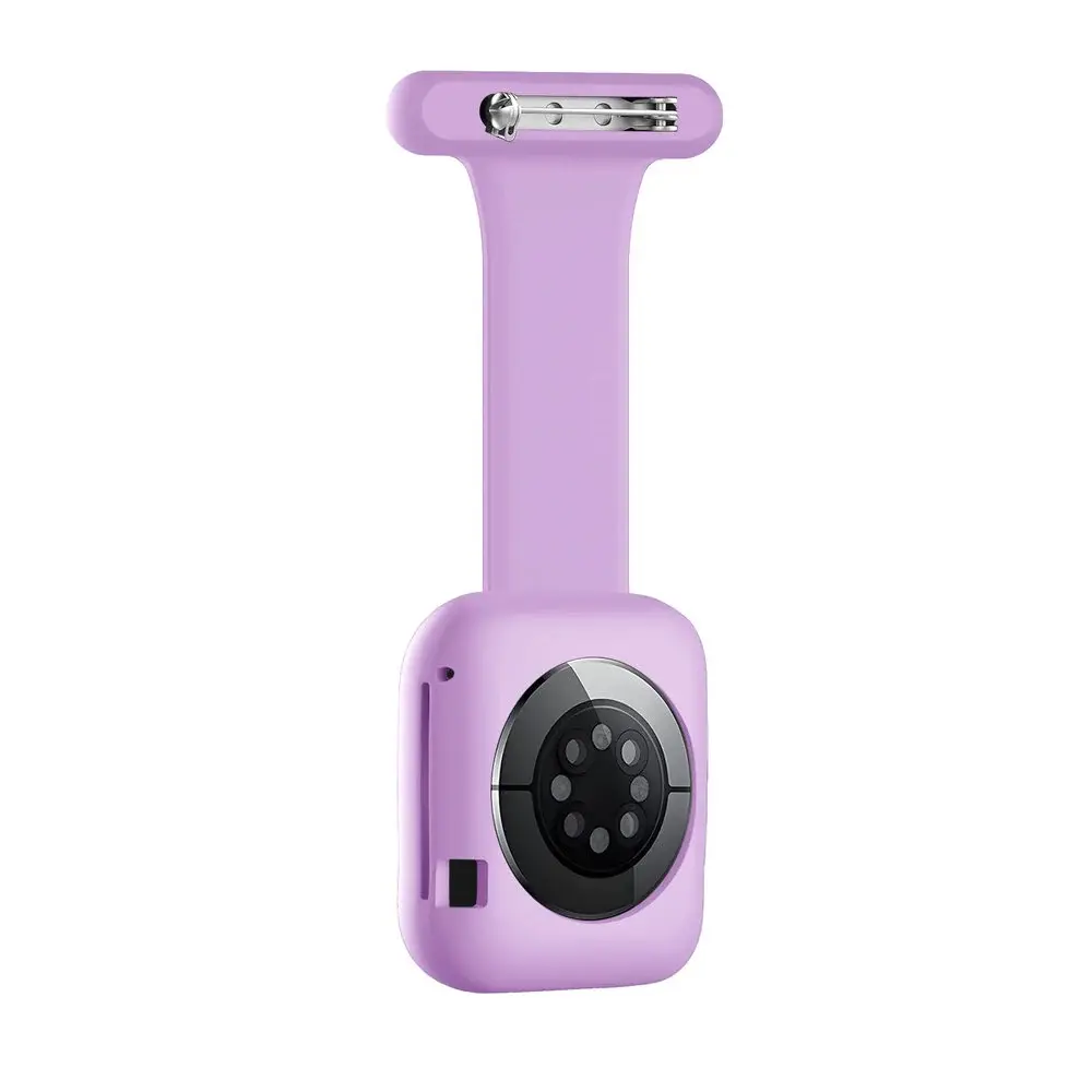 Strap-it® Strap-it Apple Watch Krankenschwester Armband mit Hülle (Lila)