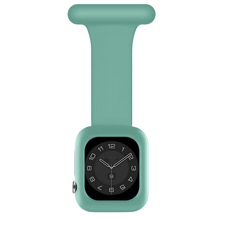 Strap-it® Strap-it Apple Watch Krankenschwester Armband mit Hülle (Grün)