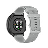 Strap-it® Strap-it Samsung Galaxy Watch 4 40mm Luxus-Silikonarmband (Grau)