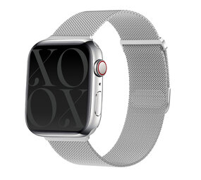 xoxo Wildhearts xoxo Wildhearts Apple Watch Milanaise Armband (Silber) xoxo Wildhearts xoxo Wildhearts Apple Watch Milanaise Armband (Silber)